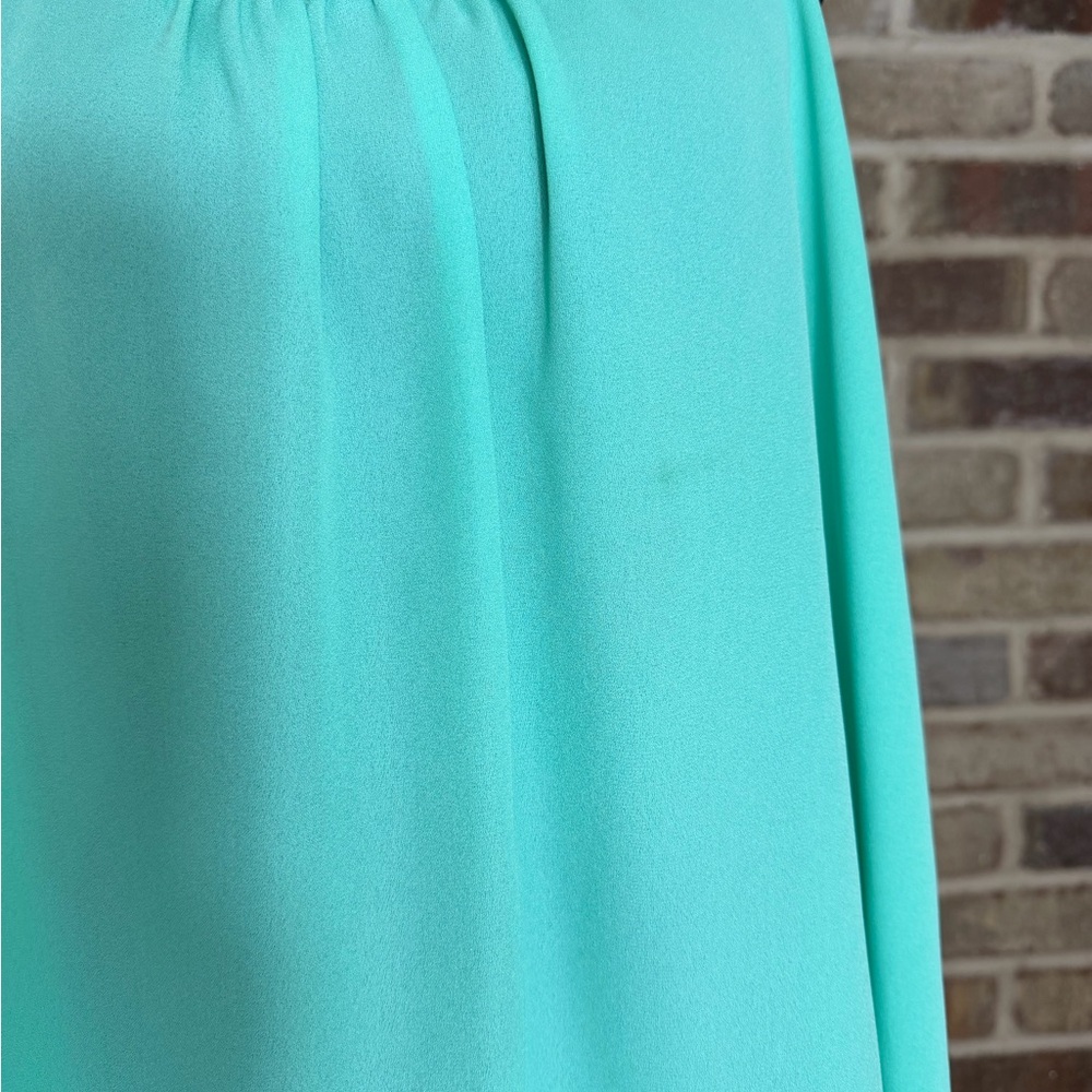 Chris & Carol Mint Aqua Spaghetti Strap night low tank top - Picture 4 of 4
